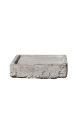 Fragmento De Fregadero De Piedra Caliza Recuperada