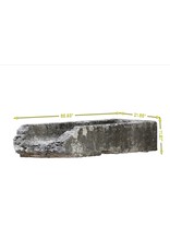 Rustic French Limestone Trough Fragment