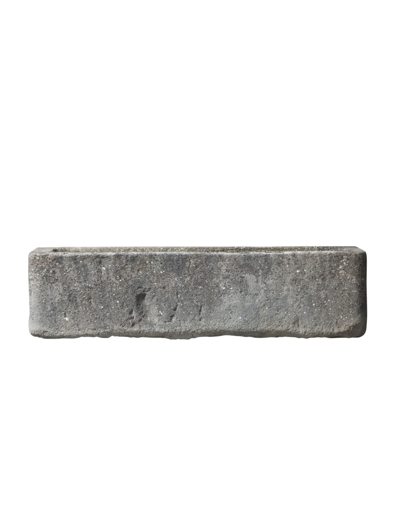 Fine Antique Trough In Limestone