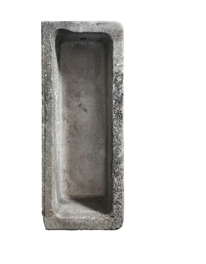 Fine Antique Trough In Limestone