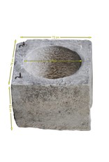 Piedra Antigua Francesa Para Pozo de Agua