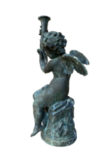 Statue De Jardin En Bronze 19Ème Siècle