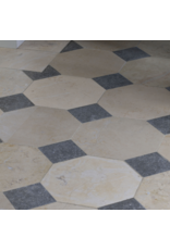 Franse Achthoekige Stenen Mix Vloer Tegels Met Cabochon