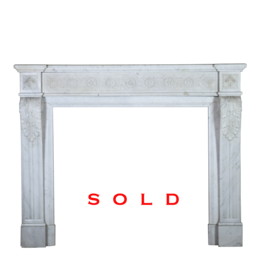The Antique Fireplace Bank Classic French Marble Fireplace Surround