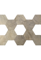 Hexagonaal Gesneden Antieke Marmeren Tegels