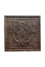Maison Leon Van den Bogaert Kaminplatte aus Gusseisen
