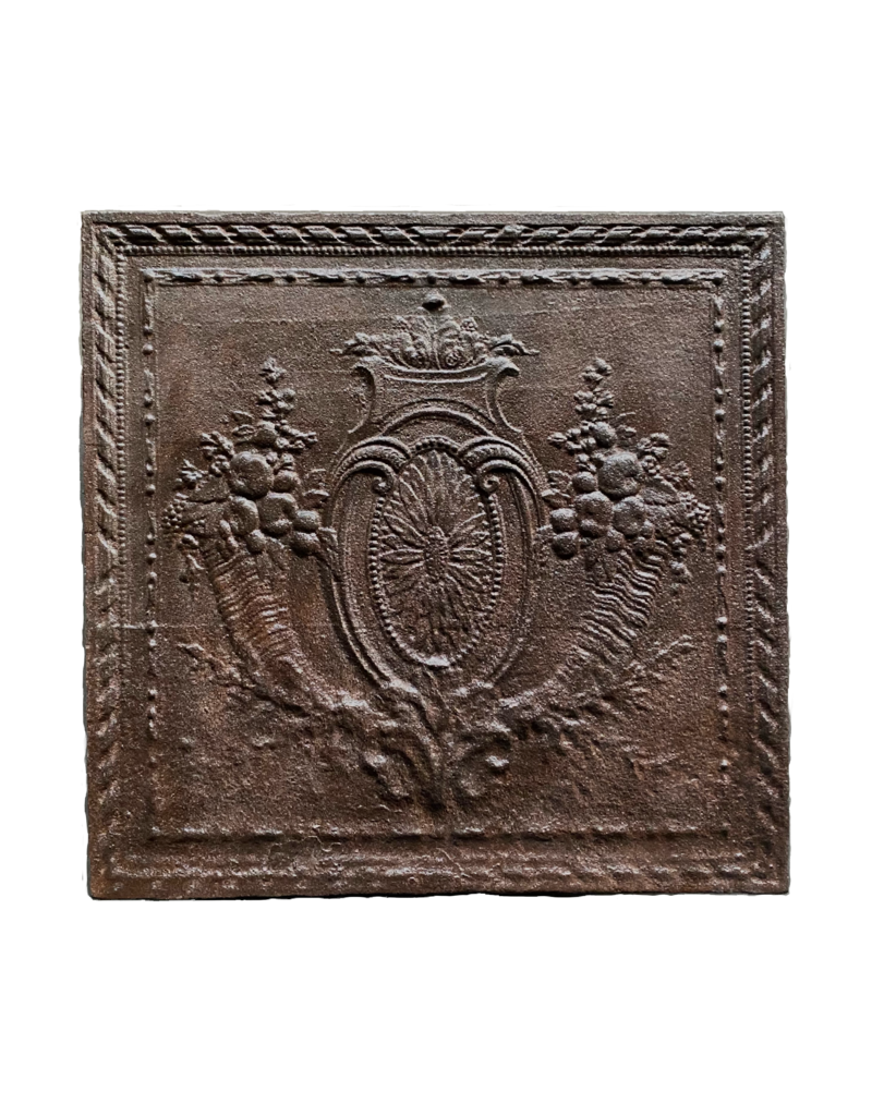 Maison Leon Van den Bogaert Kaminplatte aus Gusseisen