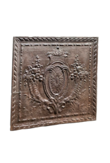 Maison Leon Van den Bogaert Kaminplatte aus Gusseisen