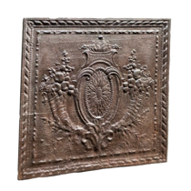 Maison Leon Van den Bogaert Kaminplatte aus Gusseisen