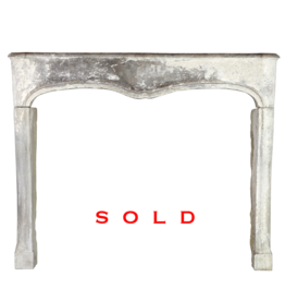 French Chique Country Style Limestone Fireplace Surround