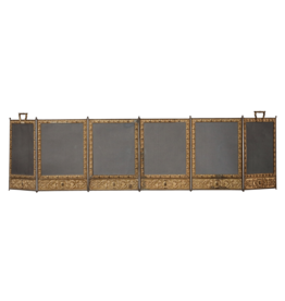 Maison Leon Van den Bogaert Luxus Lebensstil Louis XV Stil Kaminschirm