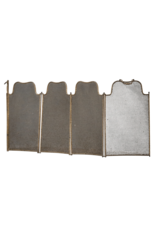 Maison Leon Van den Bogaert 5 Pannel Rustic European Fireplace Screen With Patina