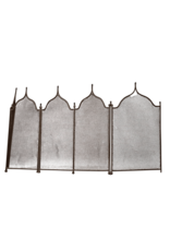 Maison Leon Van den Bogaert 5 Pannel Rustic Fireplace Screen