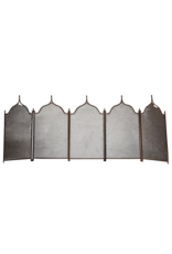 Maison Leon Van den Bogaert 5 Pannel Rustic Fireplace Screen