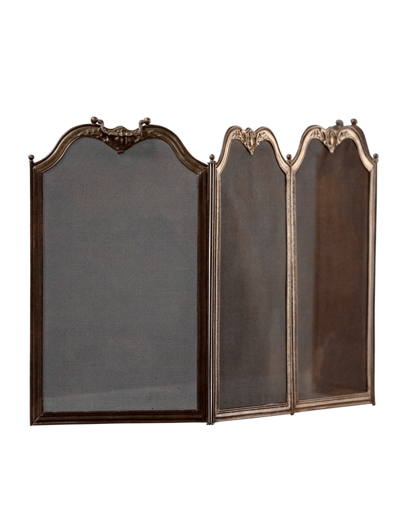 European Vintage Fireplace Screen