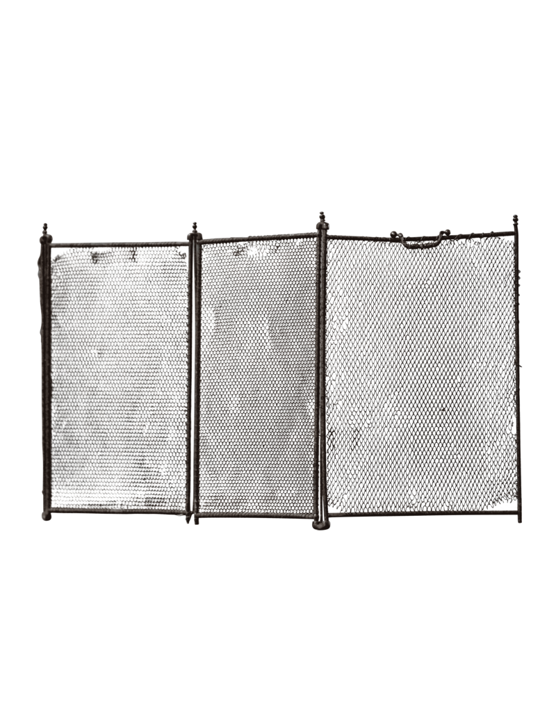 Pantalla De Chimenea Europea Rústica