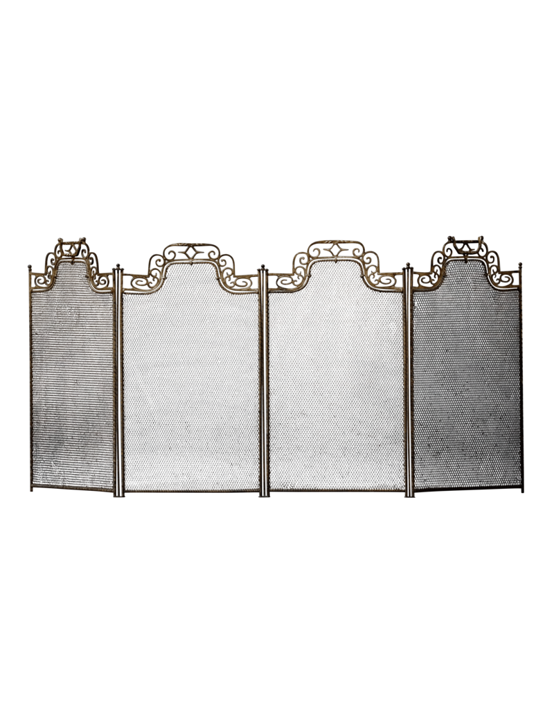 Maison Leon Van den Bogaert Art deco haardscherm — 62 cm hoog
