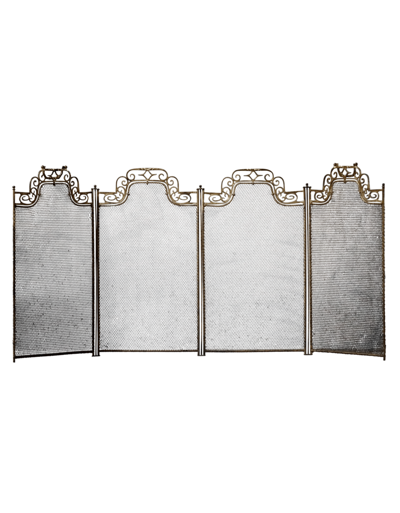 Maison Leon Van den Bogaert Art deco haardscherm — 62 cm hoog