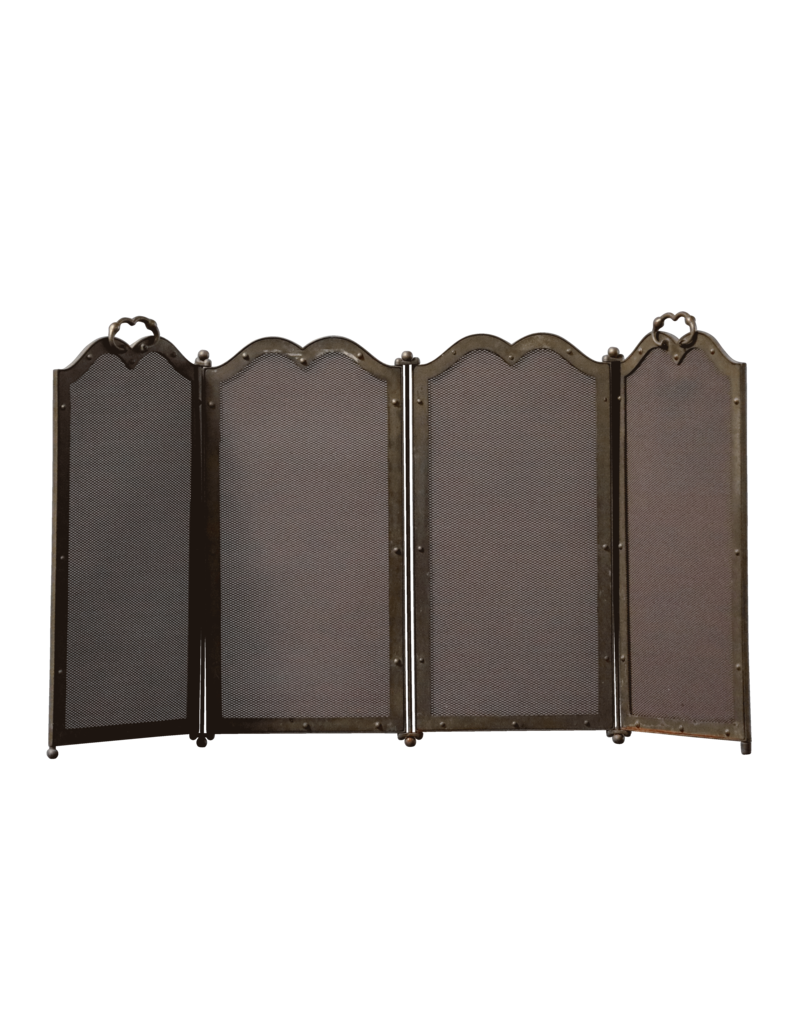 Maison Leon Van den Bogaert 4 Pannel Fireplace Screen