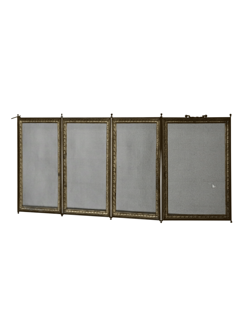 Maison Leon Van den Bogaert Classic French Antique Fireplace Screen