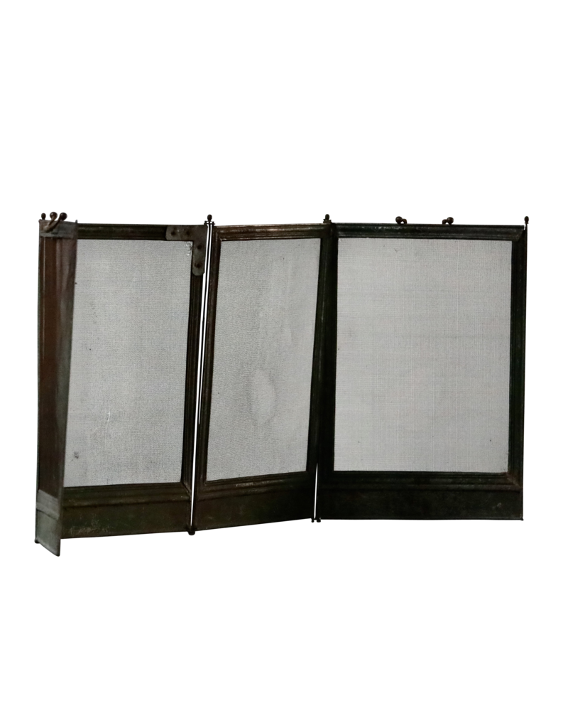 Maison Leon Van den Bogaert Rustic And Decorative Fireplace Screen