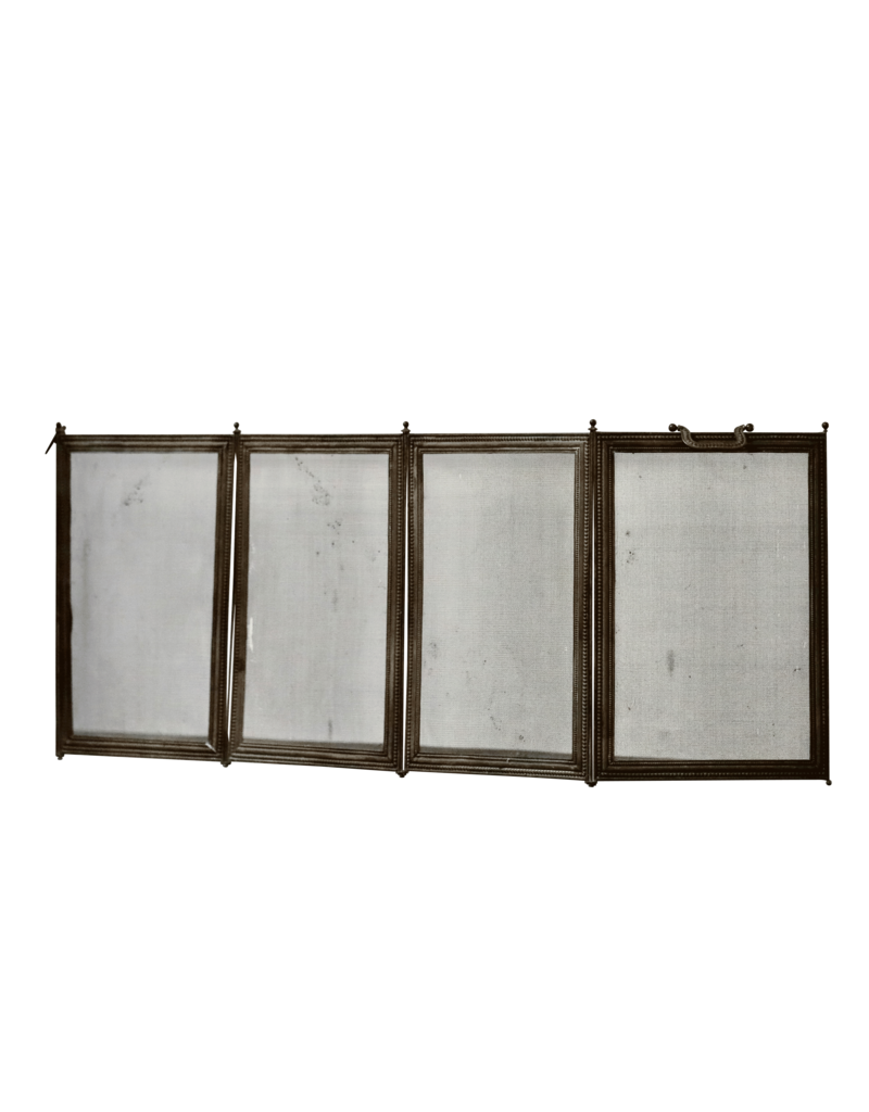 Maison Leon Van den Bogaert Louis XVI French Style Fireplace Screen