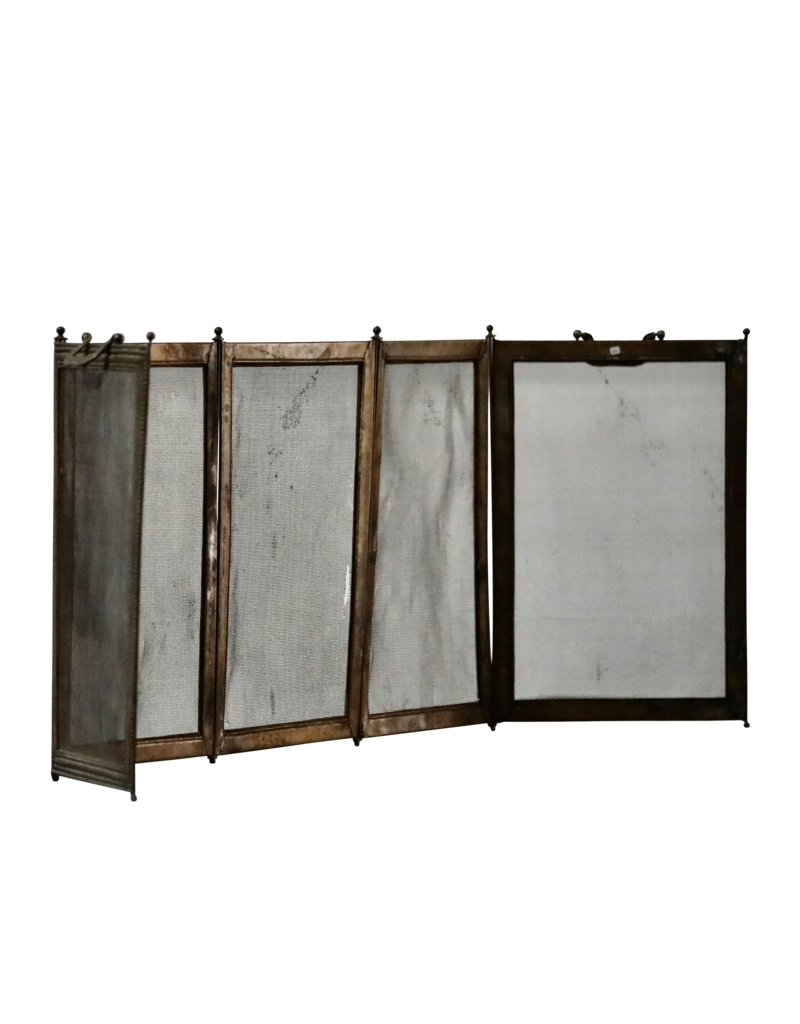 Maison Leon Van den Bogaert Louis XVI French Style Fireplace Screen
