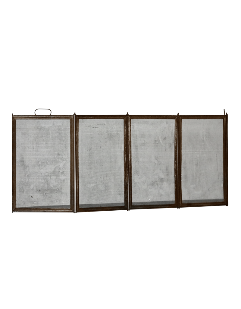 Maison Leon Van den Bogaert Naif French Style Fireplace Screen