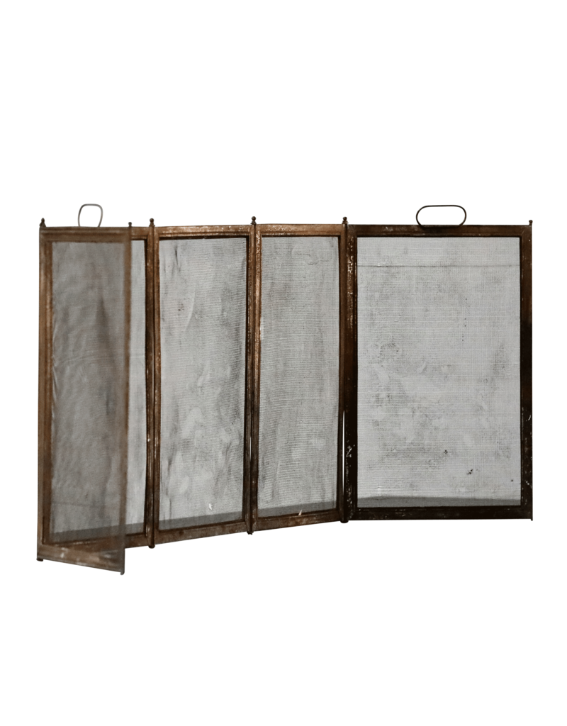 Maison Leon Van den Bogaert Naif French Style Fireplace Screen