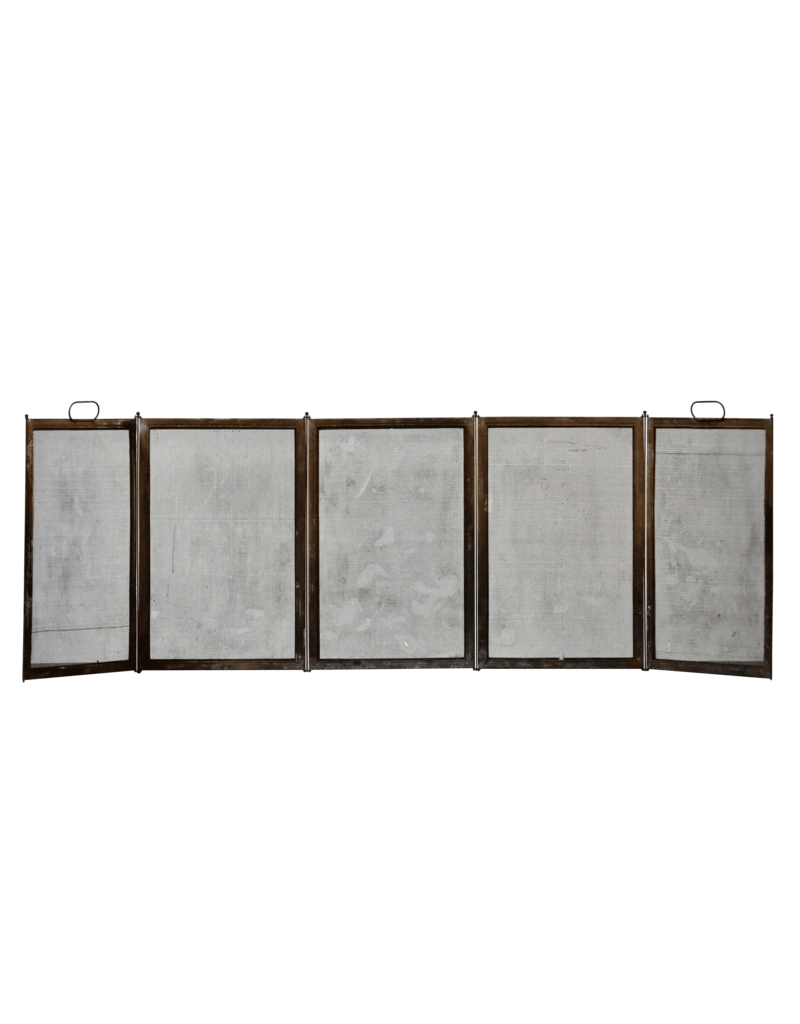 Maison Leon Van den Bogaert Naif French Style Fireplace Screen