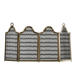 Maison Leon Van den Bogaert Amazing Fireplace Screen With Original Thread