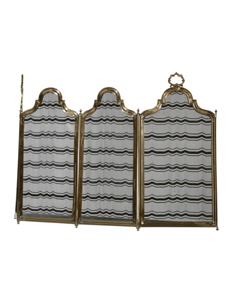 Maison Leon Van den Bogaert Außergewöhnlicher Kaminschirm mit Originalfaden