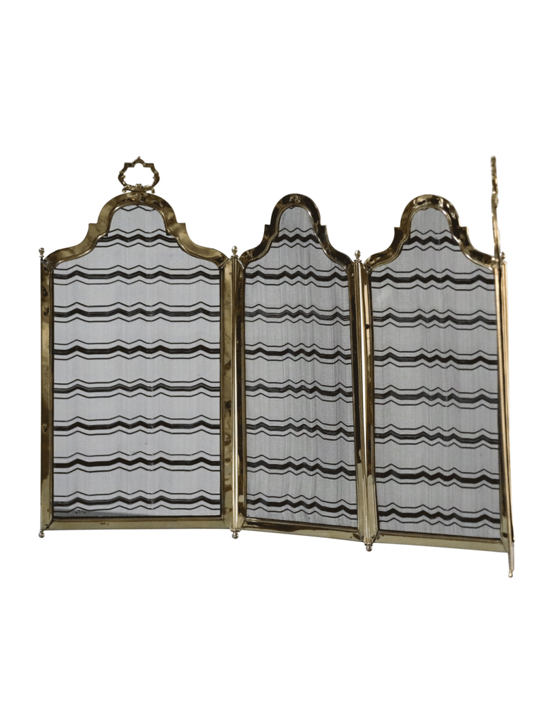 Maison Leon Van den Bogaert Außergewöhnlicher Kaminschirm mit Originalfaden