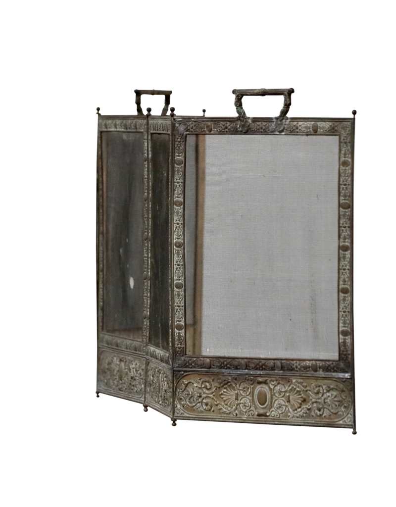 Maison Leon Van den Bogaert Kaminschirm mit Patina