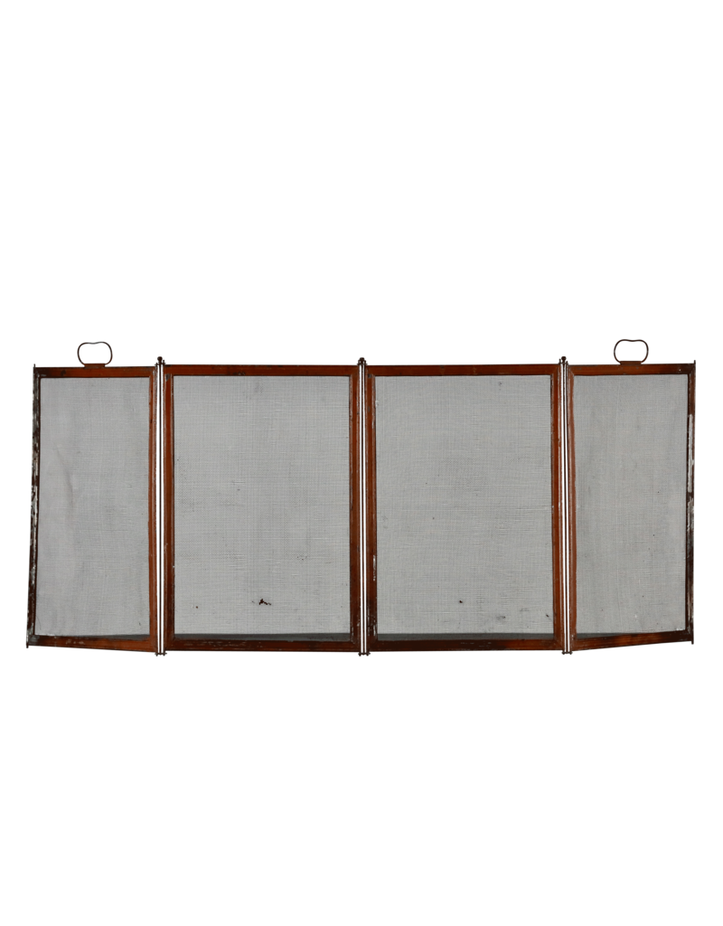 Maison Leon Van den Bogaert Rustic Fireplace Screen
