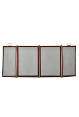 Maison Leon Van den Bogaert Rustic Fireplace Screen