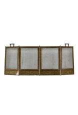 Maison Leon Van den Bogaert Messing haardscherm — 51 cm hoog