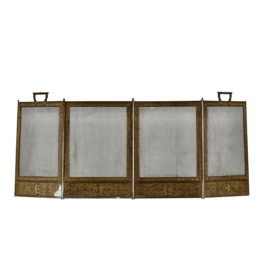 Maison Leon Van den Bogaert Messing haardscherm — 51 cm hoog
