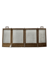 Maison Leon Van den Bogaert Messing haardscherm — 51 cm hoog