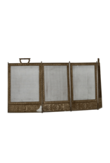 Maison Leon Van den Bogaert Messing haardscherm — 51 cm hoog