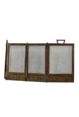 Maison Leon Van den Bogaert Messing haardscherm — 51 cm hoog