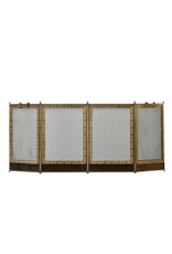 Maison Leon Van den Bogaert Messing haardscherm — 50 cm hoog
