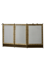Maison Leon Van den Bogaert Messing haardscherm — 50 cm hoog