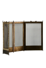 Maison Leon Van den Bogaert Messing haardscherm — 50 cm hoog