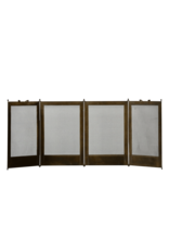 Maison Leon Van den Bogaert Messing haardscherm — 50 cm hoog