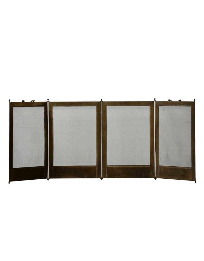 Maison Leon Van den Bogaert Messing haardscherm — 50 cm hoog