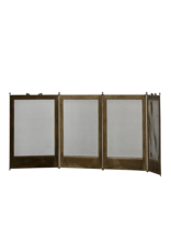 Maison Leon Van den Bogaert Messing haardscherm — 50 cm hoog