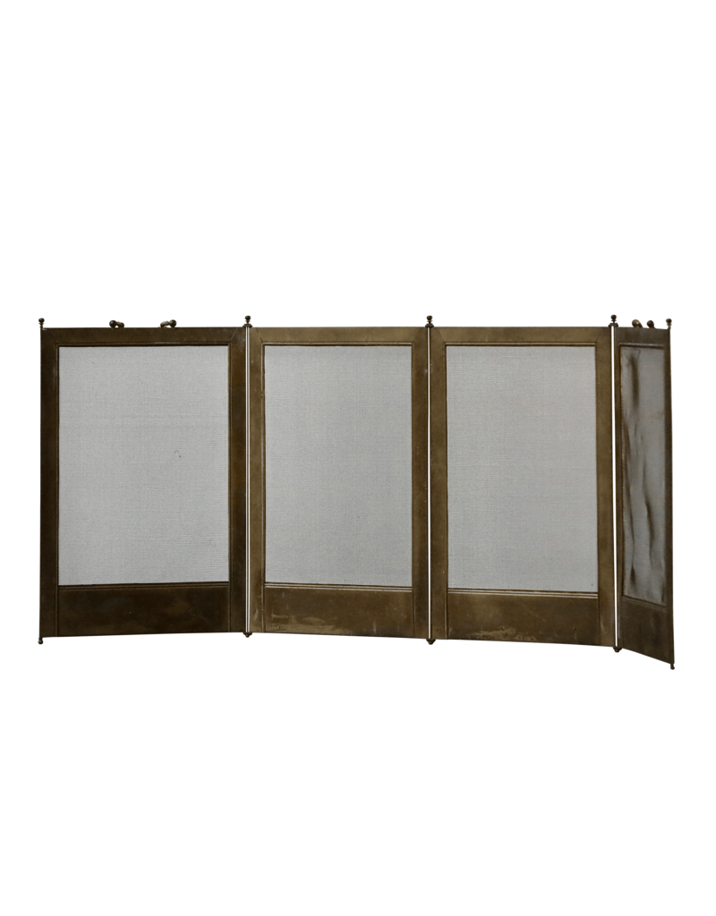 Maison Leon Van den Bogaert Messing haardscherm — 50 cm hoog