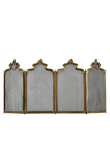 Maison Leon Van den Bogaert Cheminée décorative française de style Régence