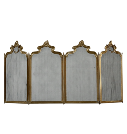 Maison Leon Van den Bogaert Französischer Kaminschirm im Regency-Stil